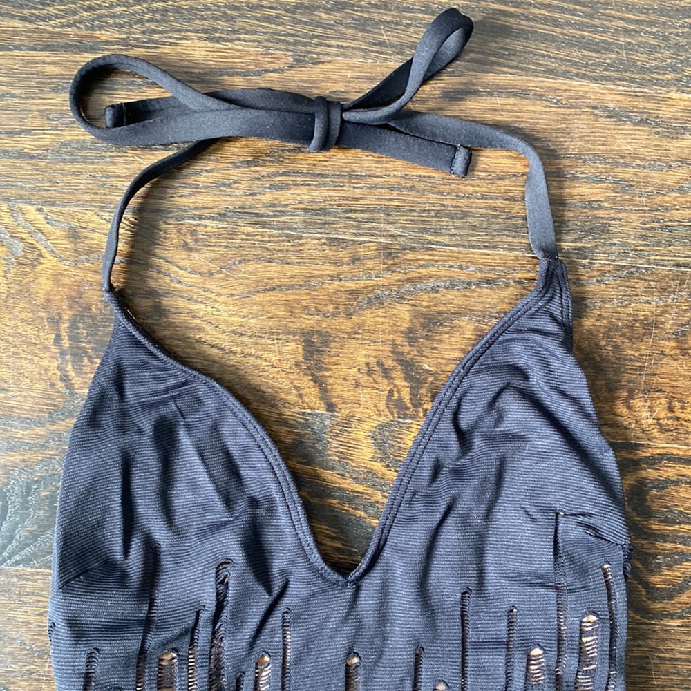Super rare and unique “Run For It” Plunge Kenneth Cole swim piece EUC - Picture 9 of 14